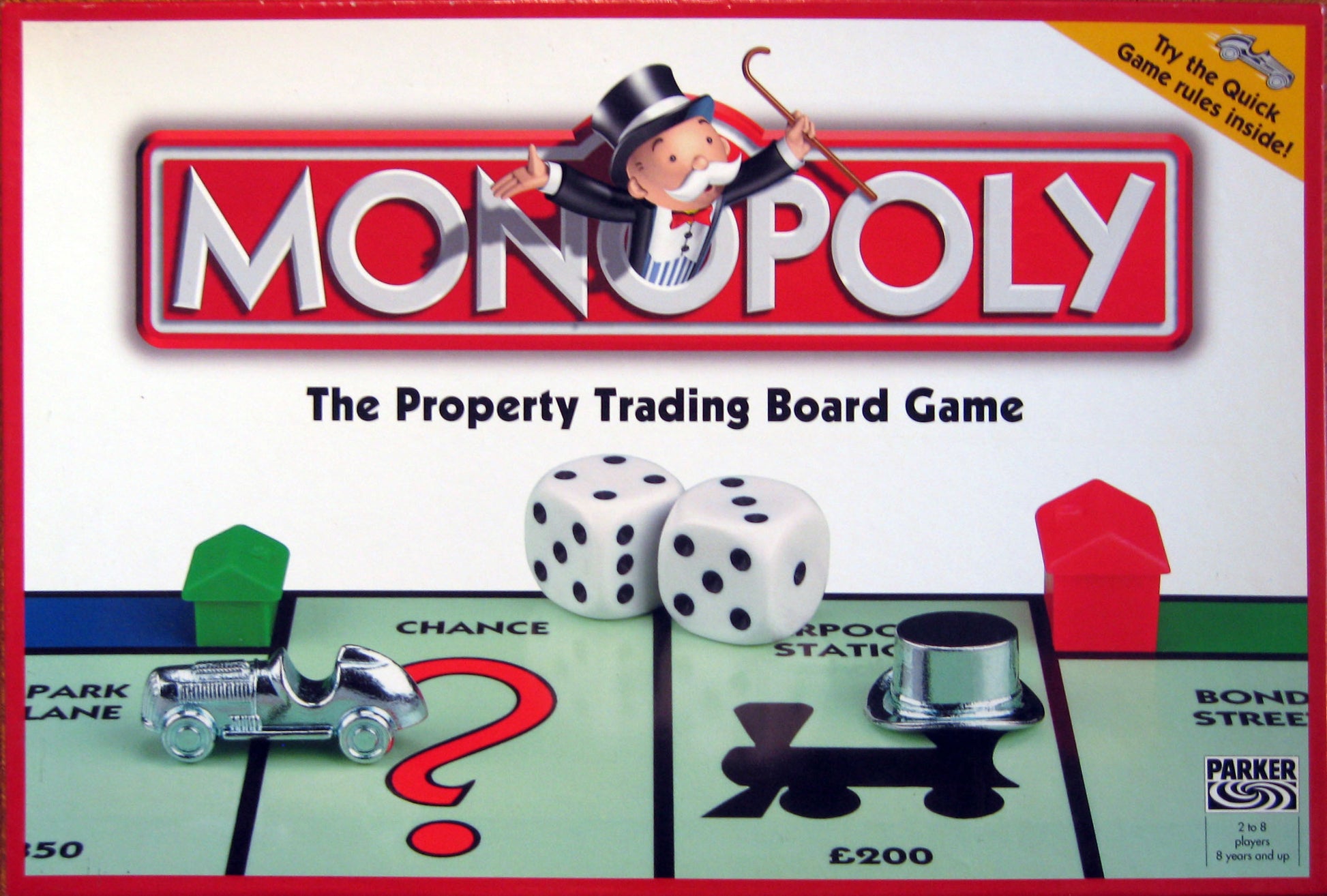 Monopoly Classic Board Game for Kids and Family Ages 8 and Up, 2-6 Players  